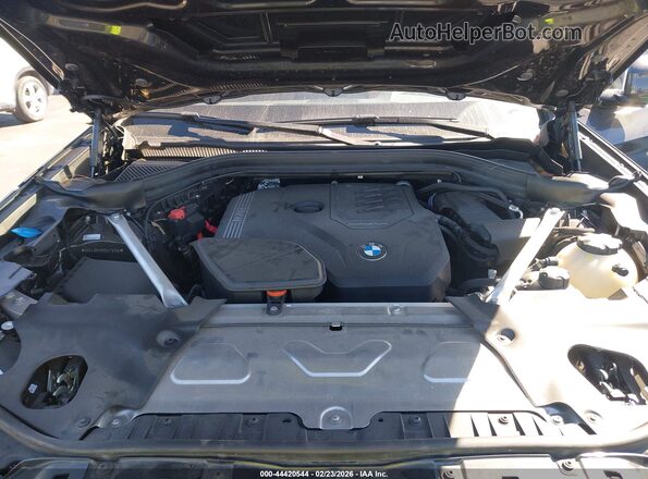 5UX43DP09R9W79358 2024 BMW X3 Black Вид ззаду