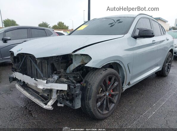 5UX43DT01N9J05143 2022 BMW X4 Gray 