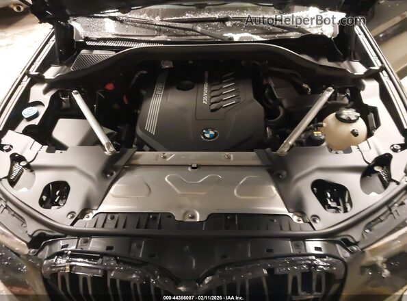 5UX43DT01N9K09437 2022 BMW X4 Черный Вид сзади