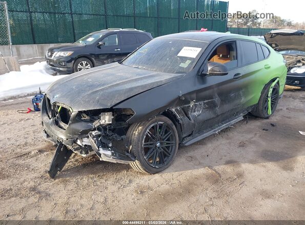 5UX43DT02P9P23848 2023 BMW X4 Black Vista tres cuartos delantera izquierda