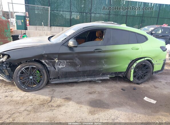 5UX43DT02P9P23848 2023 BMW X4 Black Vista interior trasera