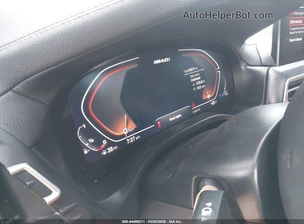 5UX43DT02P9P23848 2023 BMW X4 Black Vista interior de 360 grados