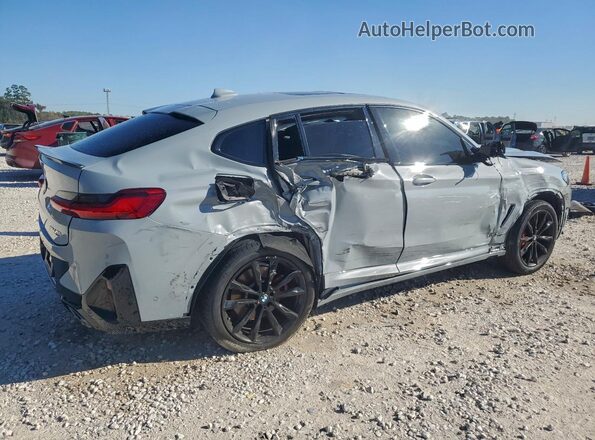 5UX43DT02S9Y06057 2025 BMW X4 Gray Rear right