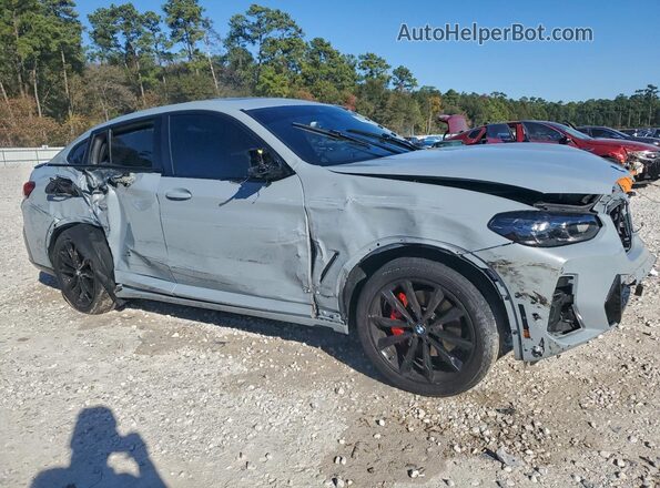 5UX43DT02S9Y06057 2025 BMW X4 Gray Front right