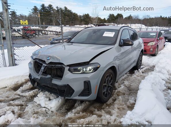 5UX43DT04S9Y39349 2025 BMW X4 Light Blue 