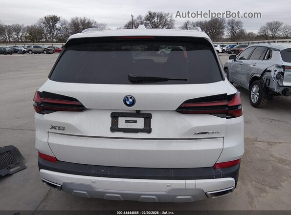 5UX43EU00R9V07343 2024 BMW X5 White 