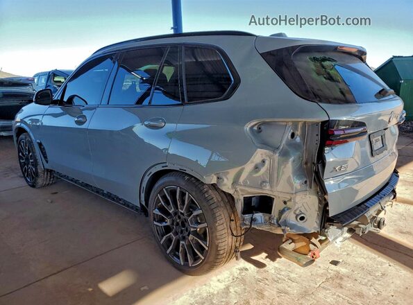 5UX43EU07S9Z93428 2025 BMW X5 Gray უკანა მარცხენა