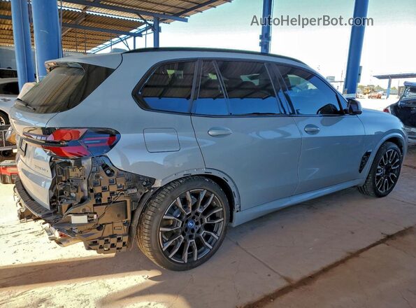 5UX43EU07S9Z93428 2025 BMW X5 Gray უკანა მარჯვენა