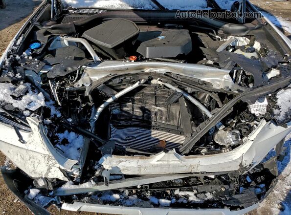 5UX53DP01N9K32067 2022 BMW X3 White ძრავის განყოფილების ხედი
