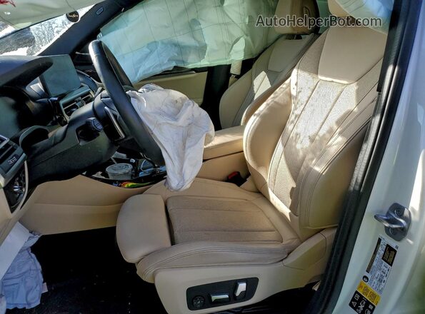 5UX53DP01N9K32067 2022 BMW X3 White წინა სალონის ხედი