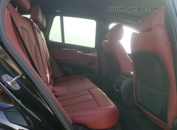 5UX53DP02P9R81463 2023 BMW X3 Black Rear interior view