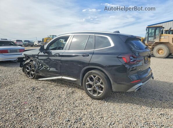 5UX53DP02P9R81463 2023 BMW X3 Black Rear left