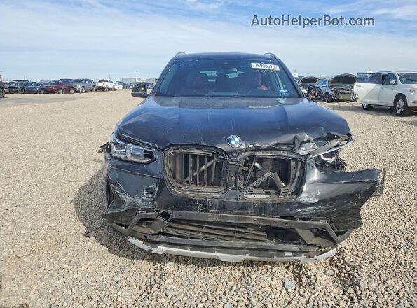 5UX53DP02P9R81463 2023 BMW X3 Black Front view