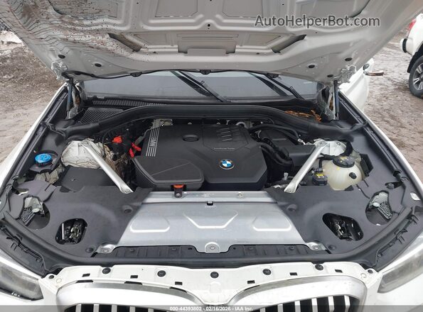 5UX53DP05N9M26195 2022 BMW X3 White Vista trasera