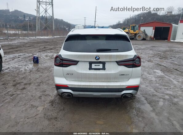 5UX53DP05N9M26195 2022 BMW X3 White 
