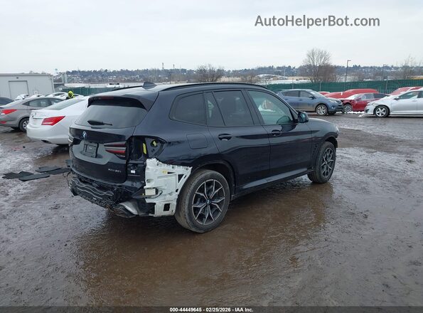 5UX53DP05P9N72082 2023 BMW X3 Dark Blue უკანა მარჯვენა
