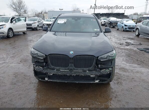5UX53DP05P9N72082 2023 BMW X3 Dark Blue უკანა სალონის ხედი