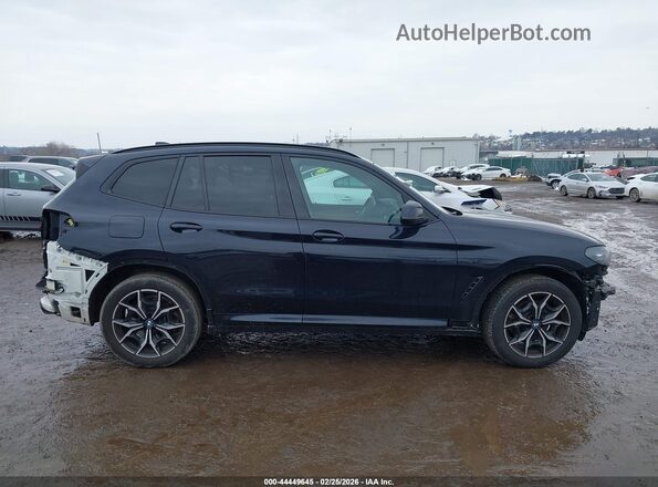 5UX53DP05P9N72082 2023 BMW X3 Dark Blue სალონის 360-გრადუსიანი ხედი