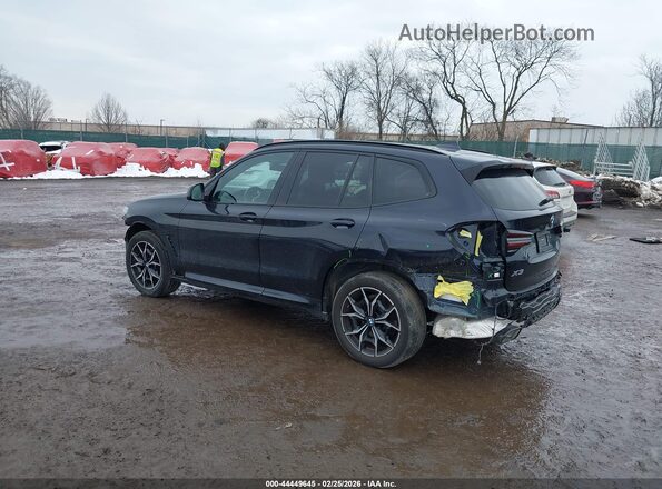 5UX53DP05P9N72082 2023 BMW X3 Dark Blue უკანა მარცხენა