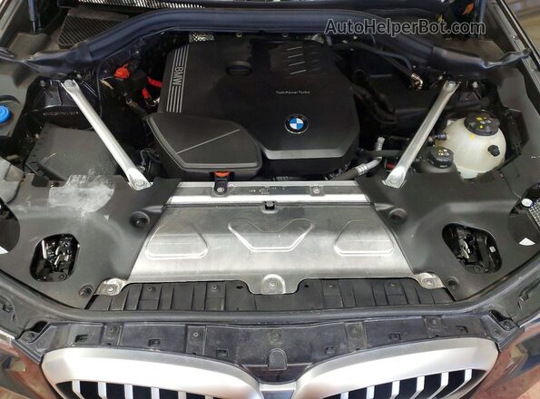 5UX53DP07R9T42997 2024 BMW X3 Charcoal Շարժիչի բաժամունքի տեսք