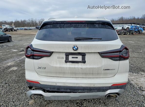 5UX53DP07R9V42309 2024 BMW X3 Белый Вид сзади