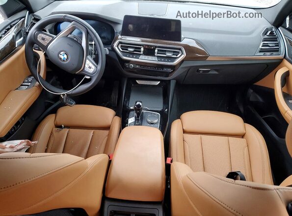 5UX53DP07R9V42309 2024 BMW X3 Белый Вид панели приборов