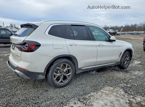 5UX53DP07R9V42309 2024 BMW X3 Белый Задняя правая четверть