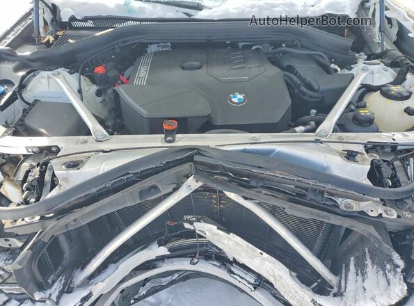 5UX53DP09N9M66389 2022 BMW X3 White Вид підкапотного простору
