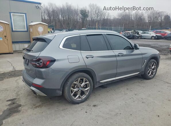 5UX53DP09P9R93898 2023 BMW X3 Silver Trasero derecho