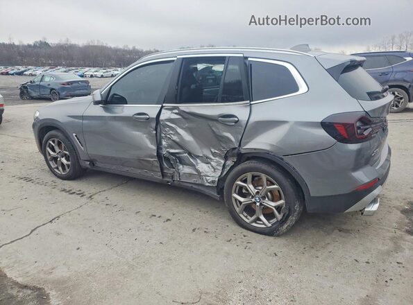 5UX53DP09P9R93898 2023 BMW X3 Silver Trasero izquierdo