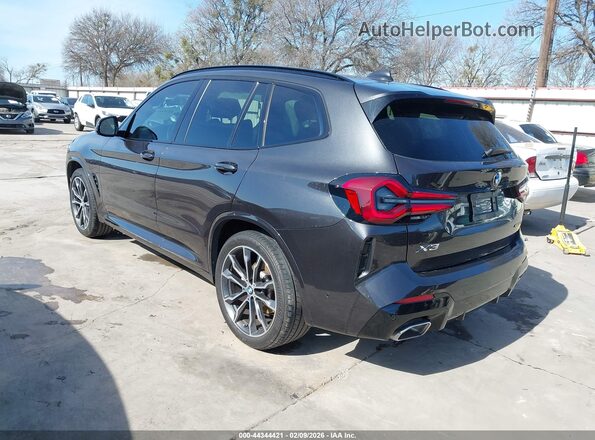 5UX53DP0XP9R64202 2023 BMW X3 Gray უკანა მარცხენა