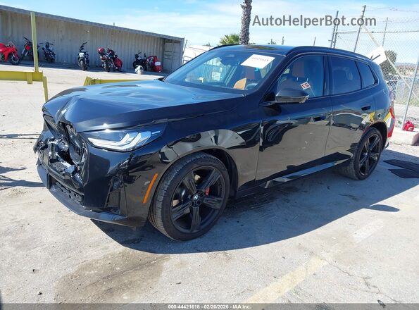 5UX53GP00S9081073 2025 BMW X3 Черный Передняя левая четверть