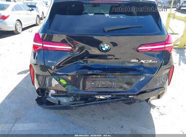 5UX53GP00S9081073 2025 BMW X3 Черный Вид спереди