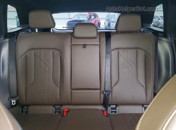 5UX53GP06S9020164 2025 BMW X3 Black Rear seats view