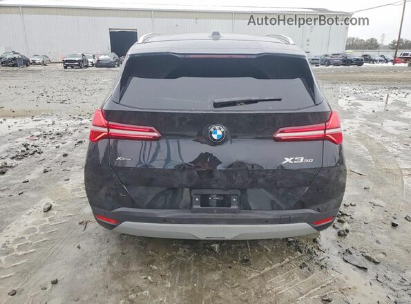 5UX53GP06S9020164 2025 BMW X3 Black Rear view