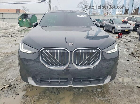 5UX53GP06S9020164 2025 BMW X3 Black Front view