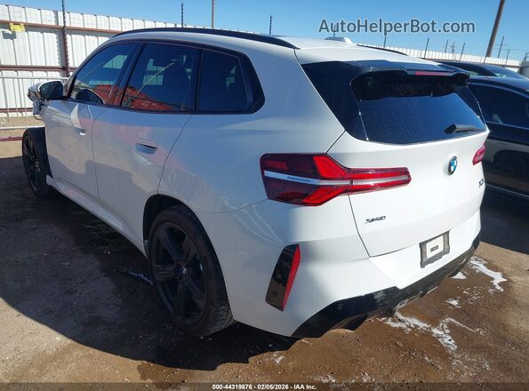 5UX53GP09S9061243 2025 BMW X3 White უკანა მარცხენა