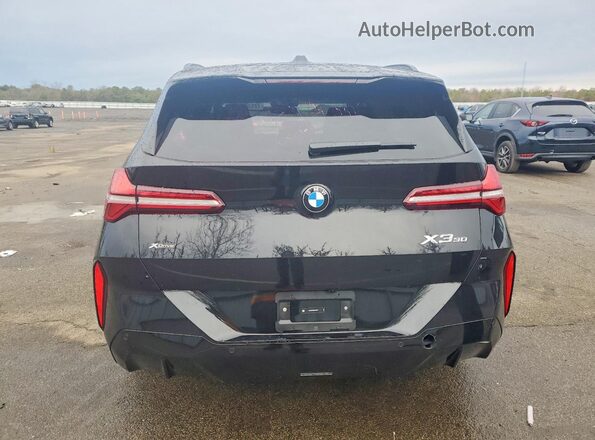 5UX53GP09T9310917 2026 BMW X3 Black Вид ззаду