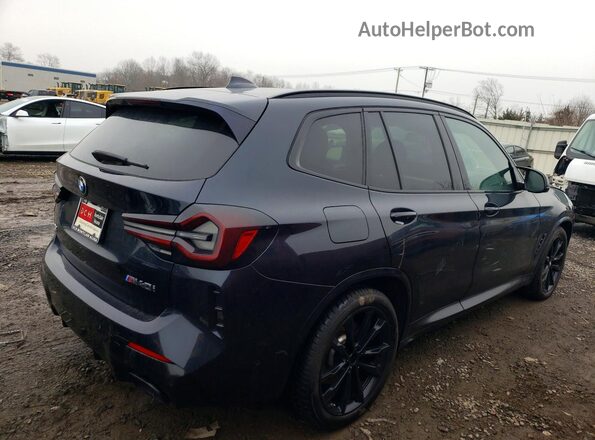 5UX83DP06N9L26961 2022 BMW X3 Черный Задняя правая четверть
