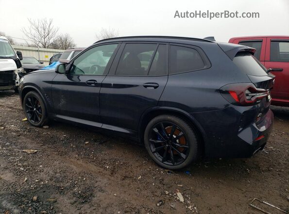 5UX83DP06N9L26961 2022 BMW X3 Черный Задняя левая четверть