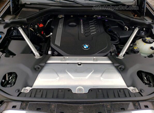 5UX83DP06N9L26961 2022 BMW X3 Черный Вид подкапотного пространства