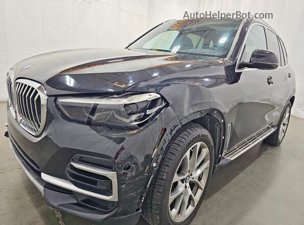 5UXCR4C00P9P50900 2023 BMW X5 Черный Задняя левая четверть