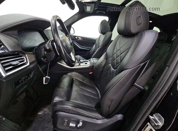 5UXCR4C00P9P50900 2023 BMW X5 Черный Вид задней части салона