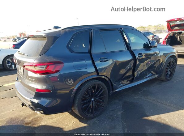 5UXCR4C02N9K57667 2022 BMW X5 Gray Հետևի աջ