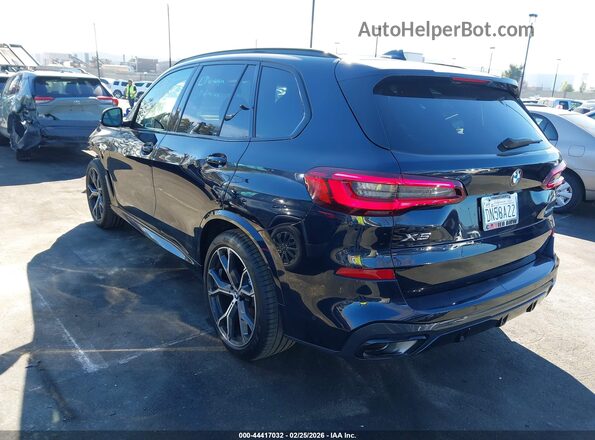 5UXCR4C09P9R80810 2023 BMW X5 Blue Задня ліва чверть