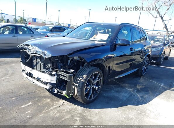 5UXCR4C09P9R80810 2023 BMW X5 Blue Передня ліва чверть