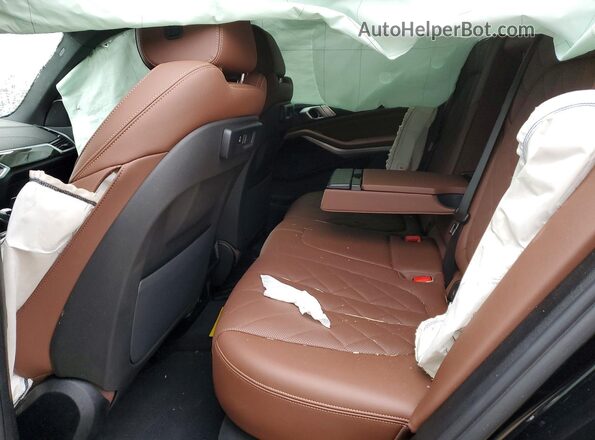 5UXCR6C00P9R27117 2023 BMW X5 Black Widok tylnych siedzeń