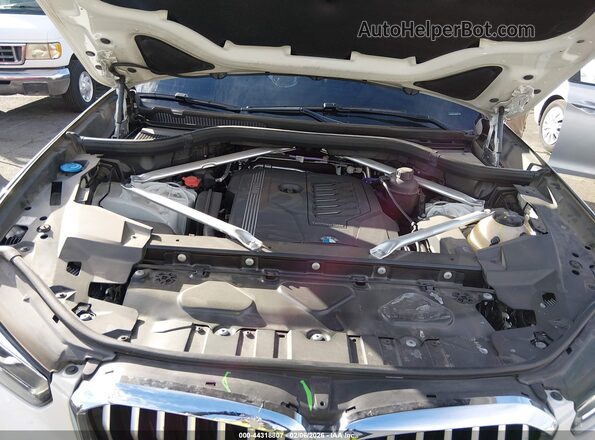 5UXCR6C01P9R88847 2023 BMW X5 White Vista trasera