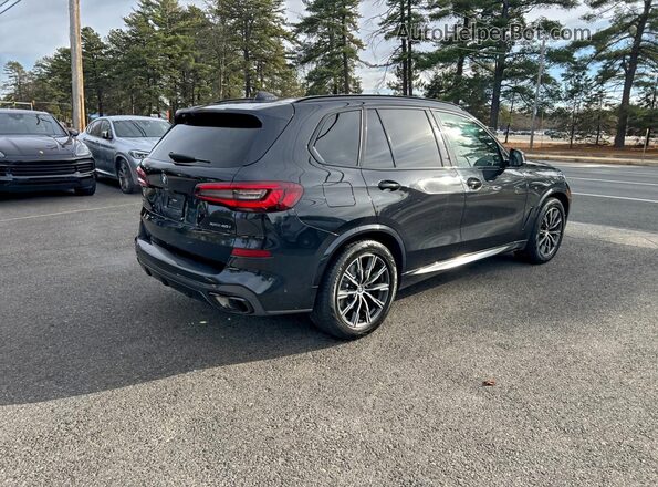5UXCR6C04M9G98133 2021 BMW X5 Black Передня права чверть
