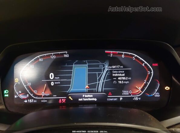 5UXCR6C05L9B40581 2020 BMW X5 Серый Вид задних сидений